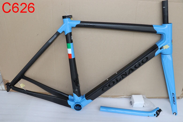 Fluo желтый Colnago C60 карбоновая рама 3 к карбоновая рама для шоссейного велосипеда Размер XXS XS s m l xl C635 цветная карбоновая рама для велосипеда