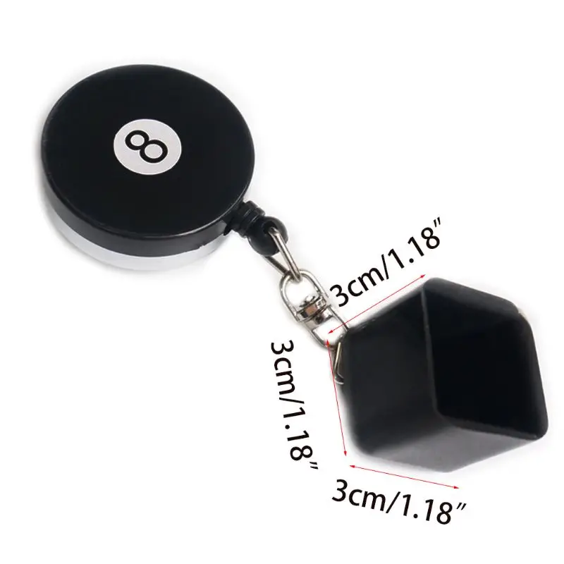 Растягивающийся бильярдный шар держатель мела для кия Высокопрочный