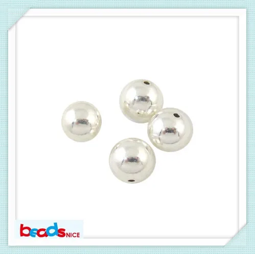 Beadsnice ID25609 925 Серебряные Круглые модные бусины делая цепь|beads shop|beads beadsbeads round |