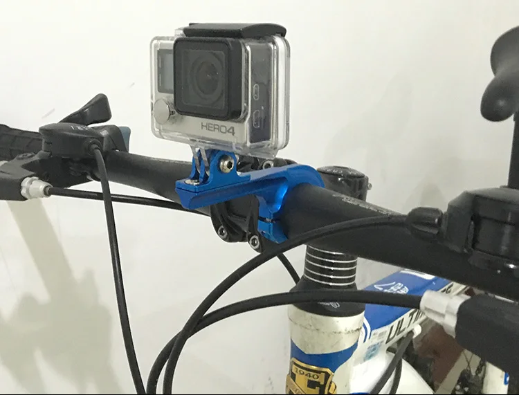 Крепление на руль велосипеда держатель для сиденья для Go pro Gopro Hero 7 6 5 4 Session SJCAM SJ4000 Xiaomi Yi 4K Eken h9 камера