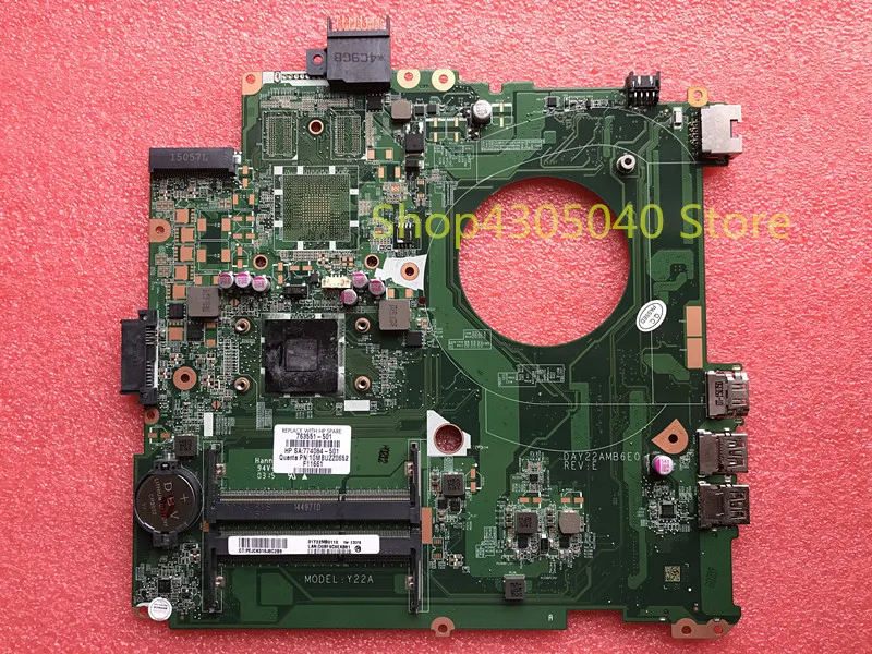 Xiwang 763551-001 763551-501 763551-601 DAY22AMB6E0 для материнской платы ноутбука hp 14-P с A8-6410 ЦП, все функции хорошие