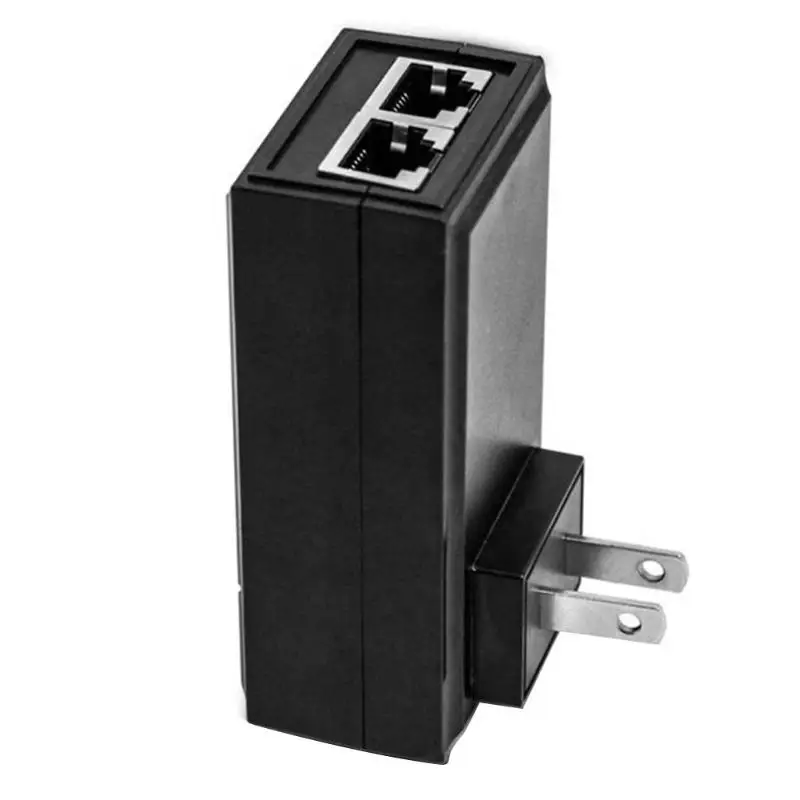 VODOOL 48 В 0.5A 24 Вт POE инжектор питания POE Ethernet сетевой адаптер настенный штекер видеонаблюдения CCTV безопасности IP блок питания для камеры