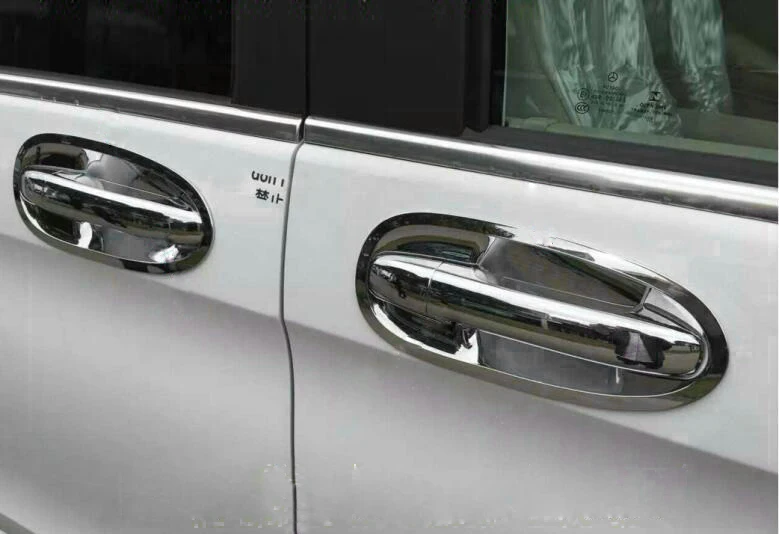 

For benz V-CLASS Door handle Bowl ABS chrome 8Pcs 2014-2018