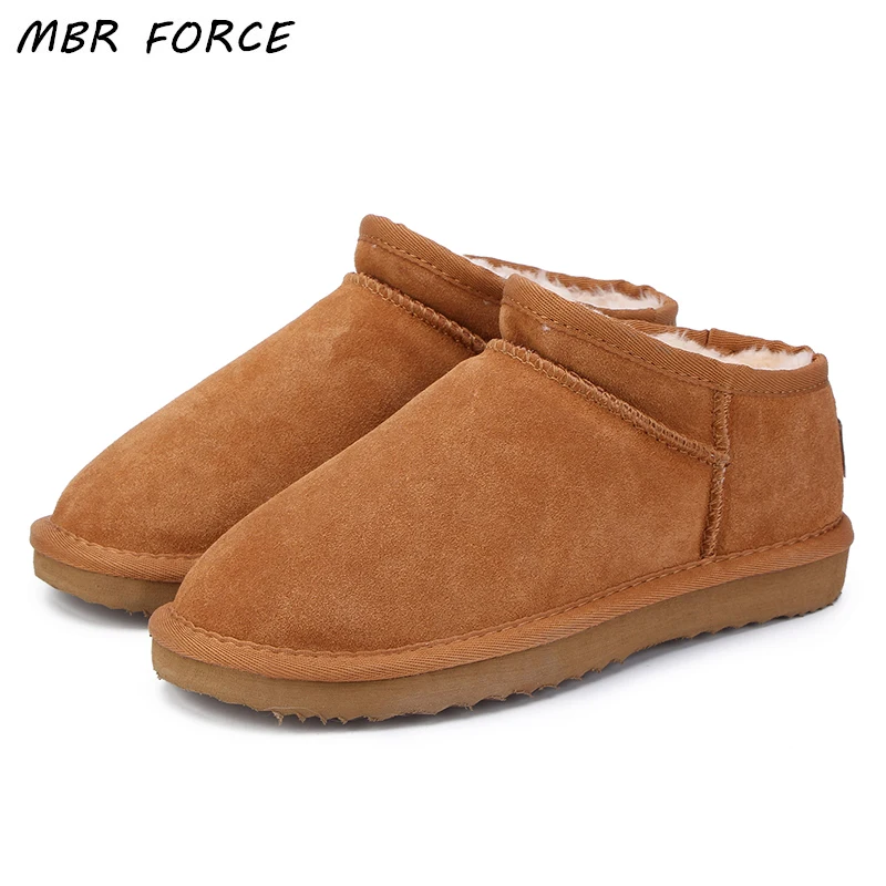 MBR FORCE/модные женские зимние ботинки; Коллекция года; женские ботинки из натуральной кожи; теплые водонепроницаемые зимние ботинки; ботильоны;