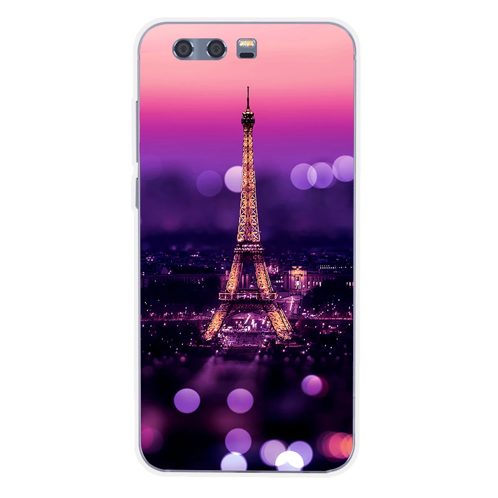 Чехол для Huawei Honor 9 Мягкий ТПУ силиконовый классный роскошный защитный чехол Honor9