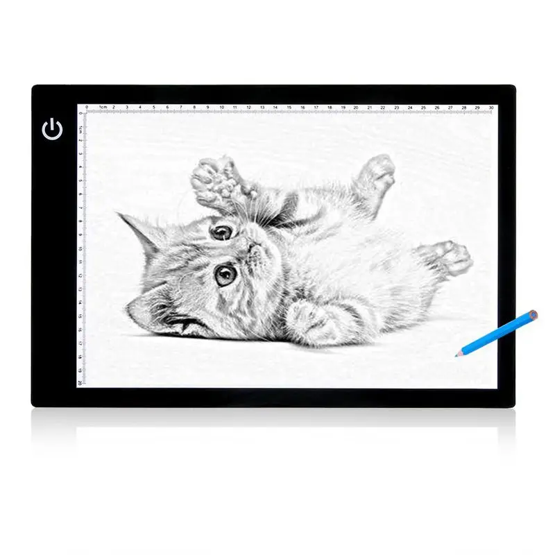 A4 Светодиодная доска для рисования калибровка светодиодная художественная