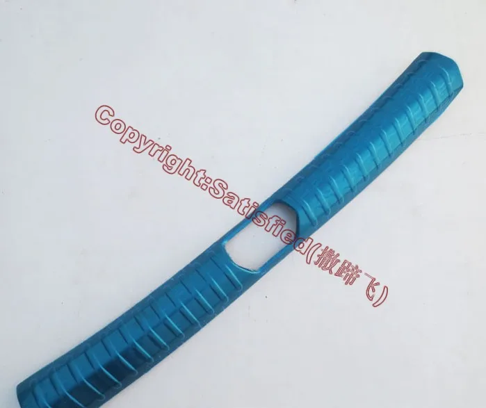 Нержавеющая сталь внутри и снаружи заднего бампера порога протектор Накладка