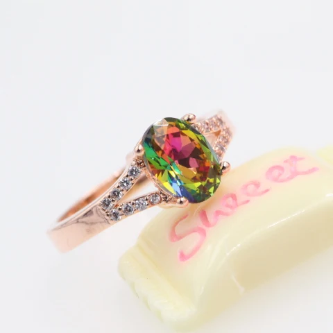 Бесплатная доставка, модные ювелирные изделия, 5 карат/3 карата, розовое золото, австрийский кристалл, свадебное кольцо для женщин, подарок C055 Бесплатная доставка, модные ювелирные изделия, 5 карат/3 карата, розовое золото, австрийский кристалл, свадебное кольцо для женщин, подарок C055