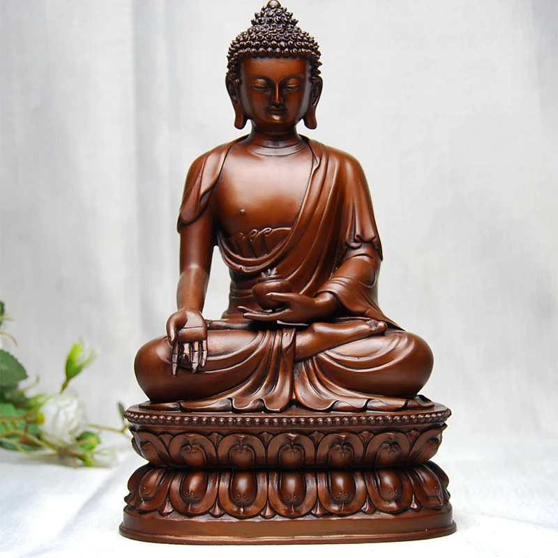 Бронзовое медное украшение с изображением Будды медный Будда домашний 100%