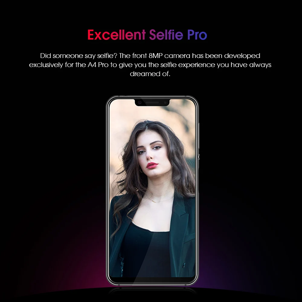 Мобильный телефон Elephone A4 Pro 4G, 5,85 дюймов, MT6763, четыре ядра, Android 8,1, 4+ 64 ГБ, 6мп+ 8МП камеры, 3000 мА/ч, боковой отпечаток пальца, сотовый телефон