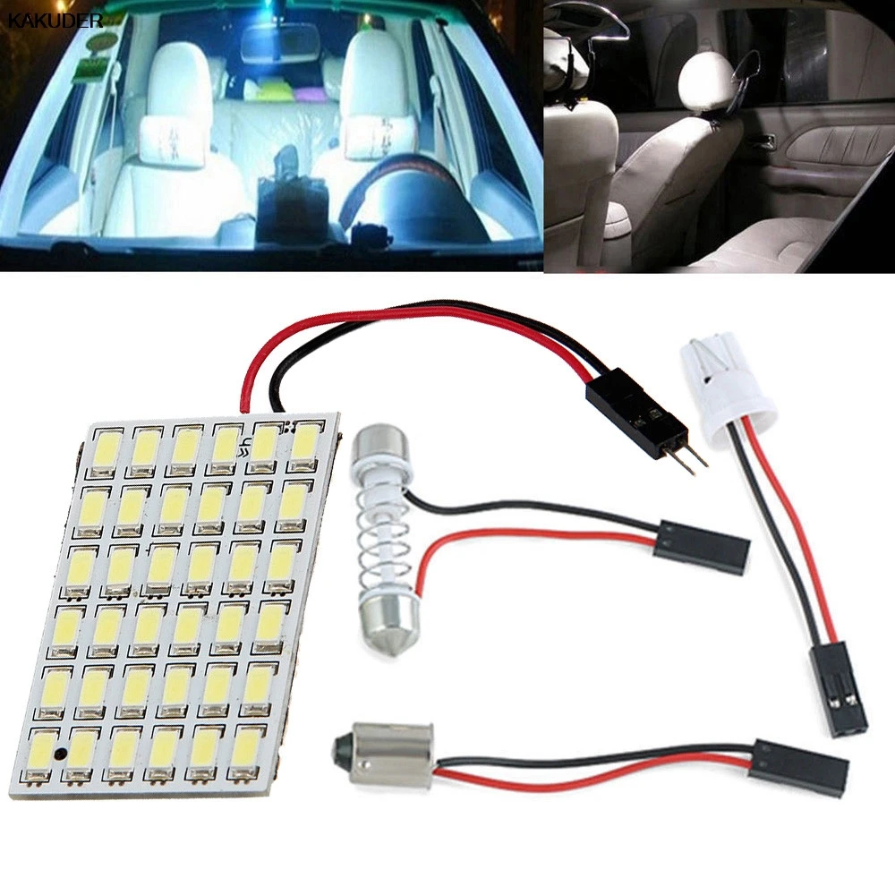 36 SMD 5630 Светодиодный T10 BA9S купол Festoon автомобильный интерьерный светильник 12V TJ **|t10