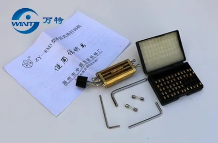 Ручное горячее тиснение инструмент Срок годности коды печатная машина