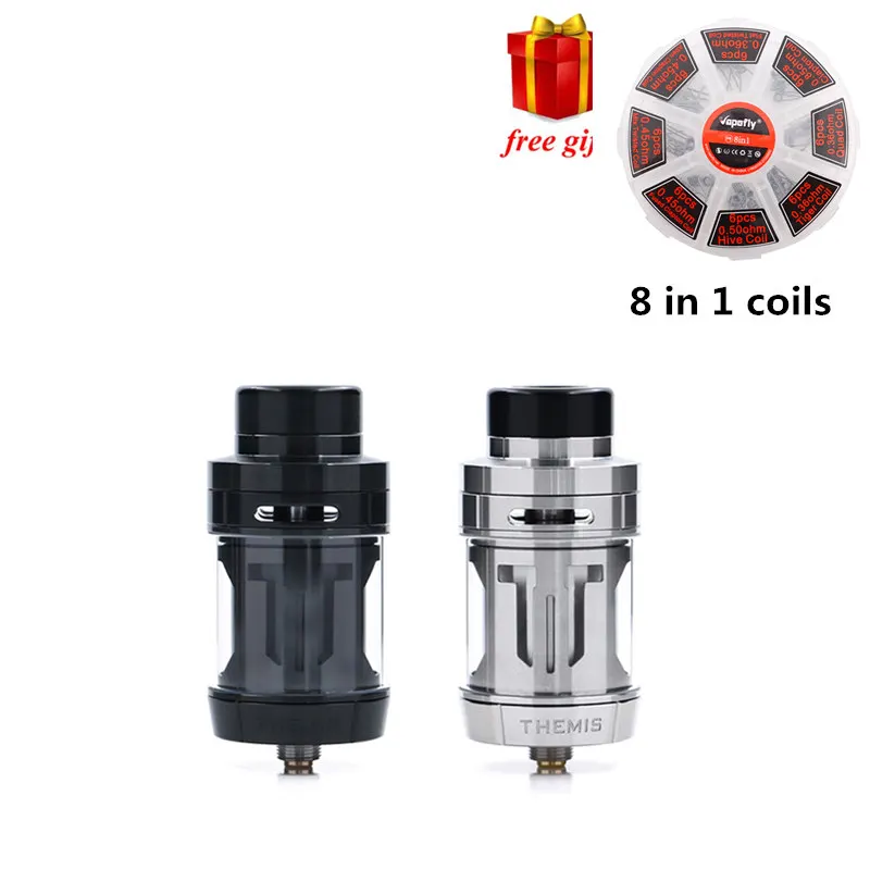 Большая распродажа Digiflavor Themis RTA 5 мл/2 мл двойная/сетчатая версия строит
