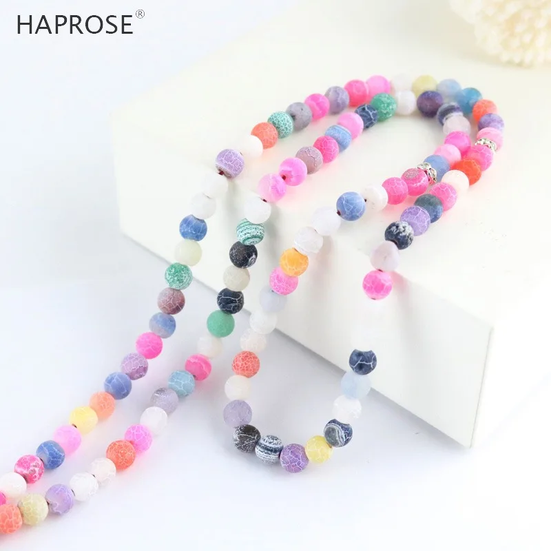 Коллекция 100% года разноцветные браслеты из искусственного агата женское