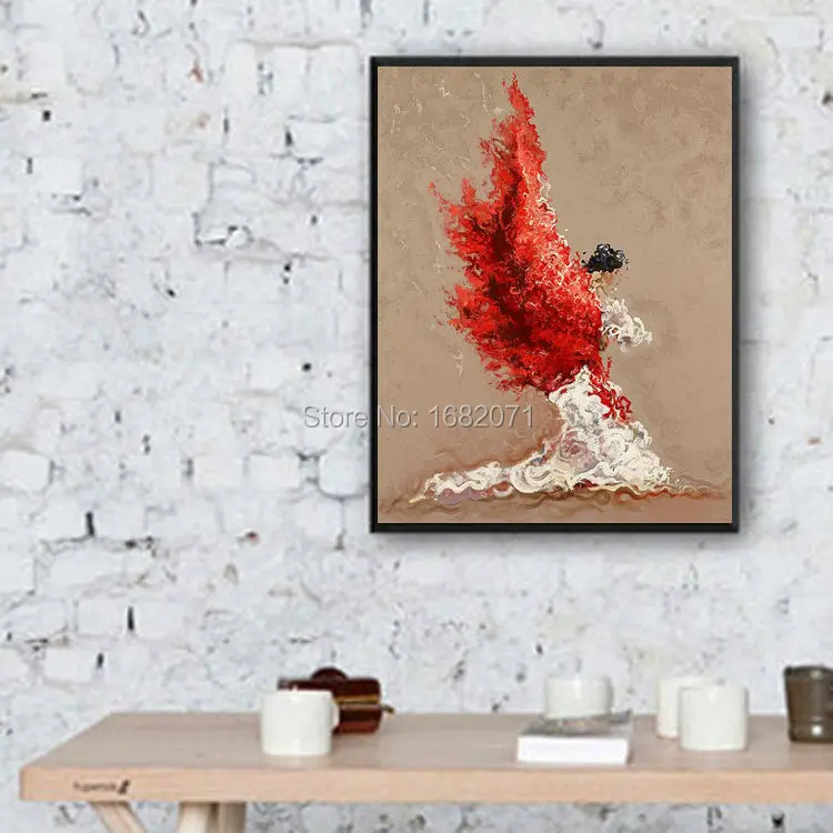 Бесплатная доставка превосходный художник ручная роспись Высококачественный