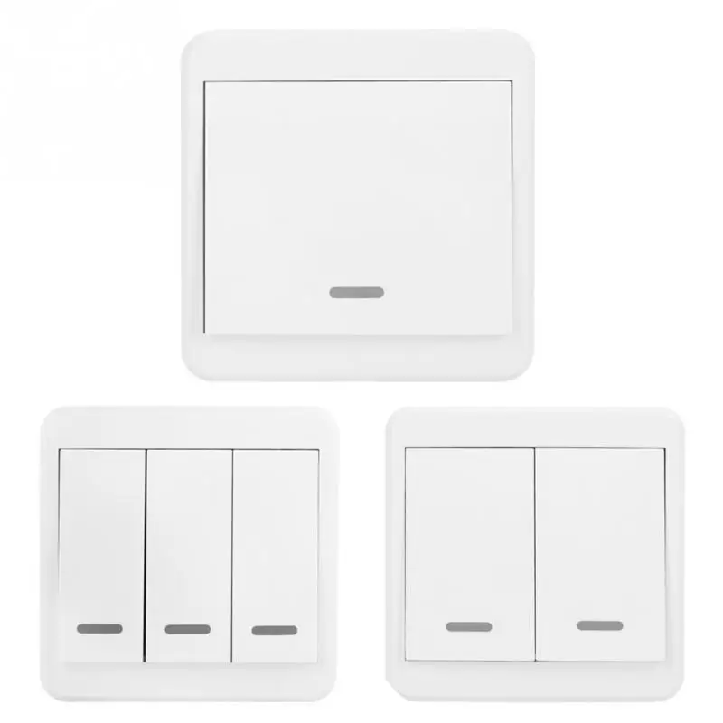 AC90-250V беспроводной пресс смарт-переключатель панель поддержка для ALEXA Google home 1 2 3