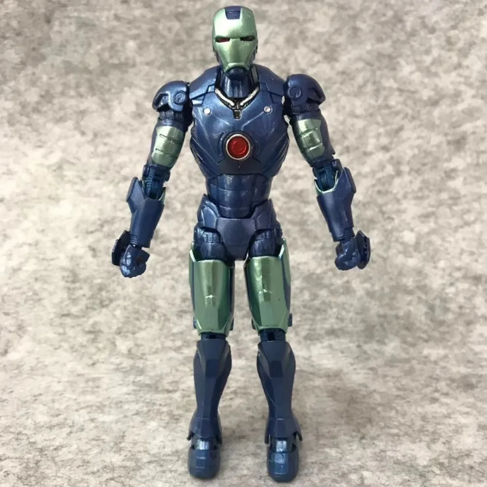 Marvel SHF 6 &quotЖелезный человек MK3 синяя невидимая Фигурка Железный 3 Mark III Tony Stark KO's S.