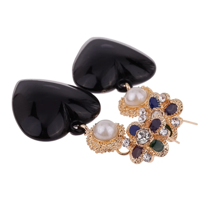 Женские Висячие серьги Junlead винтажные длинные серьги-капли с искусственным