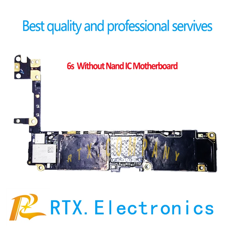 Материнская плата 5 шт./лот для IPhone 6S 4 7 дюйма без Nand Flash IC удаление повреждений