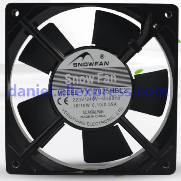 Original SNOWFAN YY12025HBL2/HSL2 Cooling Fan AC 220V 12025/12CM Cabinet | Электроника