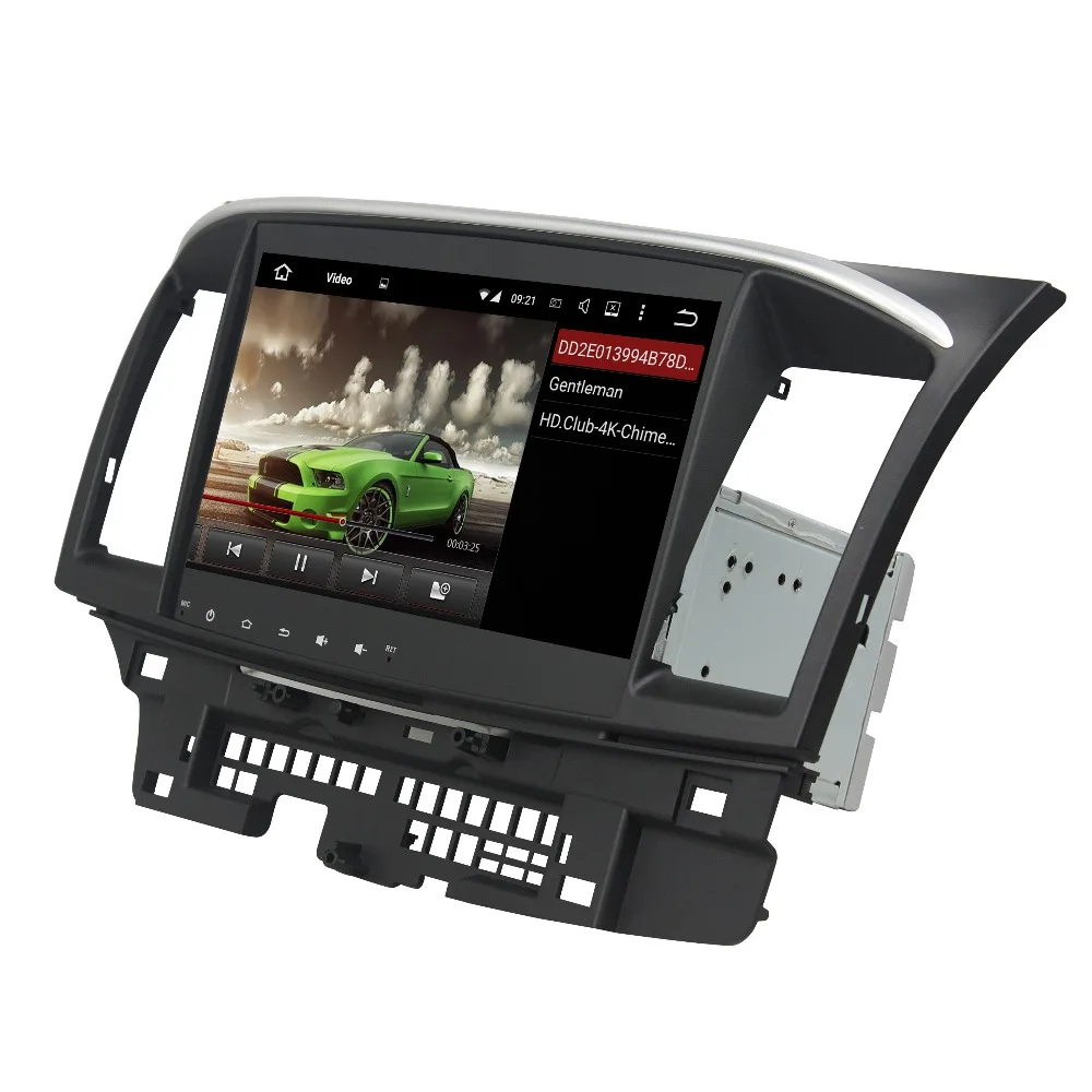 

DSP PX6 10,1 "Android 10 4 Гб + 64 ГБ Автомобильный DVD-плеер для Mitsubishi Lancer 2006-2015 стерео радио GPS WIFI Bluetooth легкое подключение