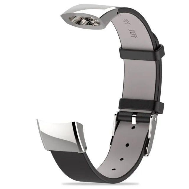 silver black Ремешок Mijobs из натуральной кожи для huawei Honor band 3, ремешок, браслет, смарт-браслет, браслет Correa Honor Band, 3 ремешка, аксессуары - Цвет: silver black