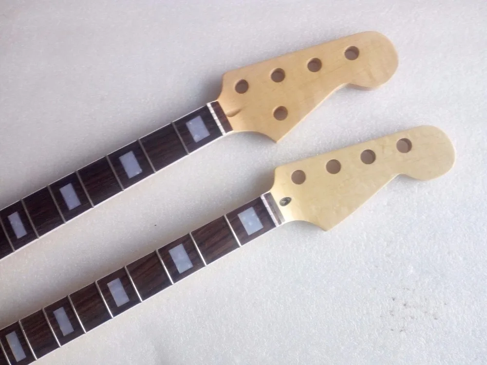 2pcs Electric Guitar Neck 5 string and 4 bass rosewood Replacement parts | Спорт и развлечения