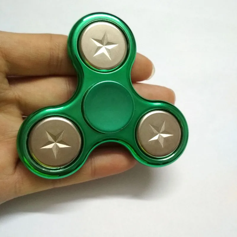 2017 Новый стиль игрушки металлическое покрытие анти стресс EDC Непоседа ручной