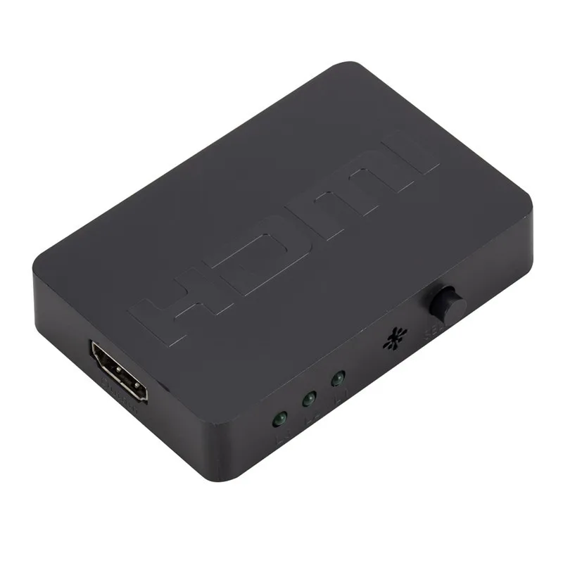 Larryjoe 3x1 HDMI разветвитель 3 порта концентратор коробка автоматический переключатель 3 в 1 переключатель 1080p HD 1,4 с пультом дистанционного управления для HDTV XBOX360 PS3