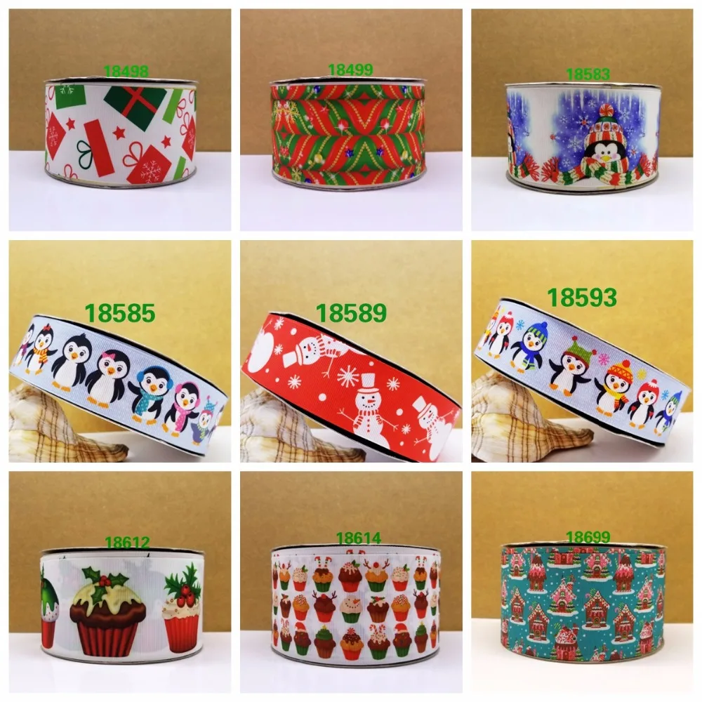 Бесплатная доставка 50 ярдов navidad печатные grosgrain ленты 18699|printed ribbon|grosgrain ribbonribbon free