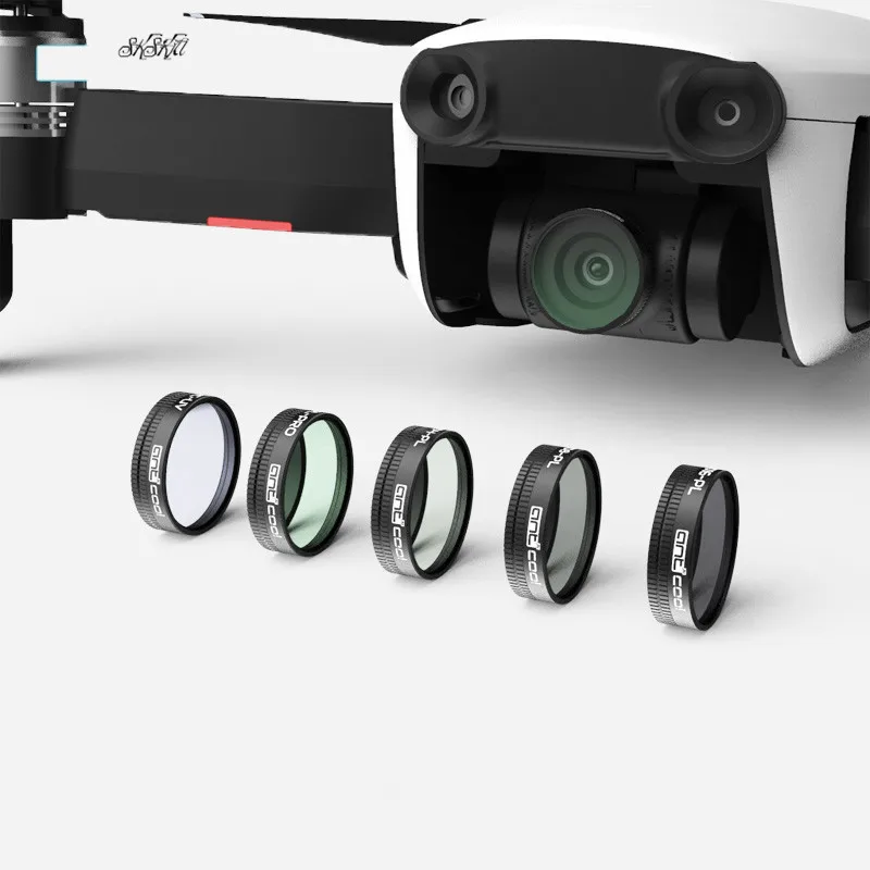 3 шт./компл. Mavic Air Drone ND фильтры ND4 + ND8 ND16 с регулируемой нейтральной плотностью для