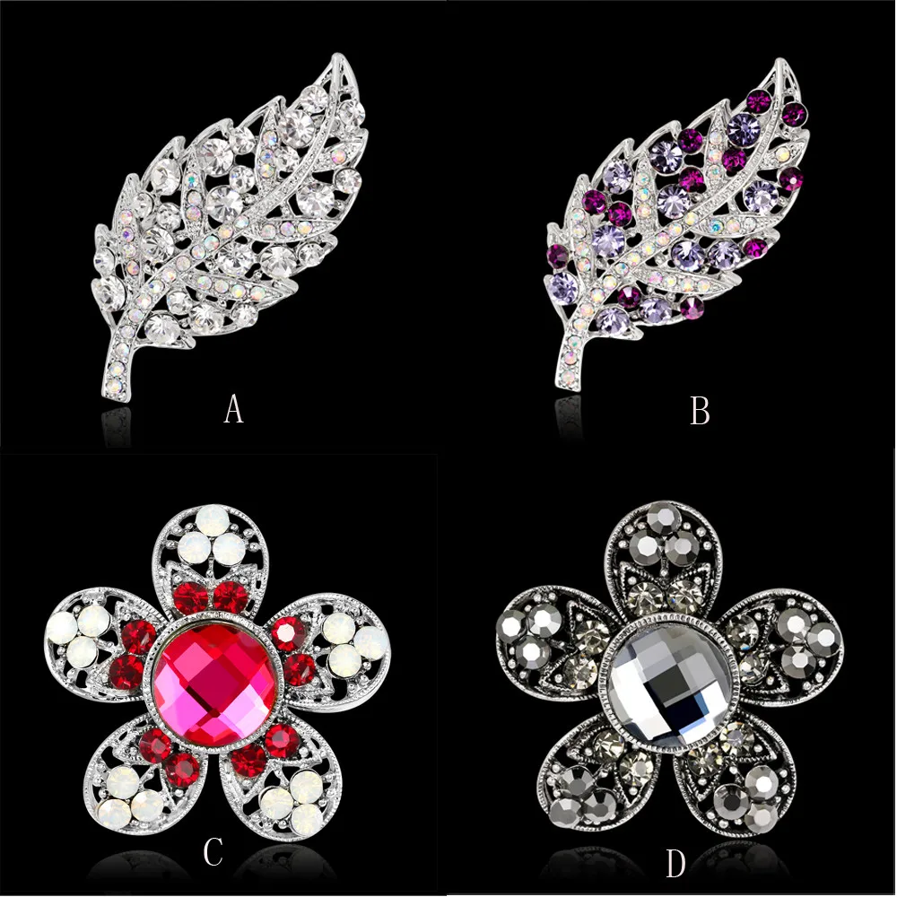 2017 Горячая новинка большая модная подвеска Свадебная Женская Брошь со стразами