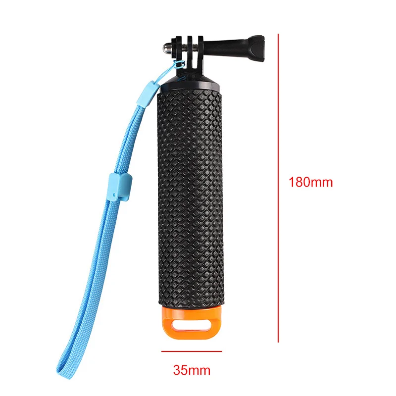 Водонепроницаемая плавающая рукоятка для экшн камеры GoPro Hero 4 3 + аксессуары