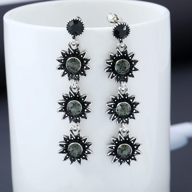 Duohan 2018 Винтаж Стад Серьги для Для женщин богемный Стиль Свадебные/вечерние