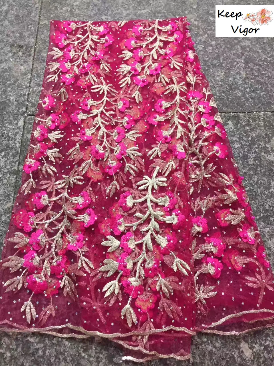 (5 метров) африканская вышивка четыре цвета красивый французский гипюр кружевной