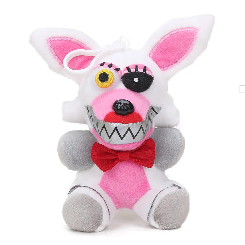 15 см FNAF игрушки Five Nights At Freddy's 4 плюшевая подвеска Mangle Foxy Chica Bonnie Золотой кошмар Фредди Fazbear брелок игрушка