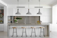 2017 kitchen furniture china suppliers new design 2pac furniture high gloss white lacquere modular kitchen unit