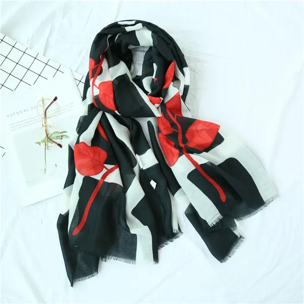 Новый однотонный модный шарф из шифона с инкрустацией шаль 12 видов цветов 10 штук