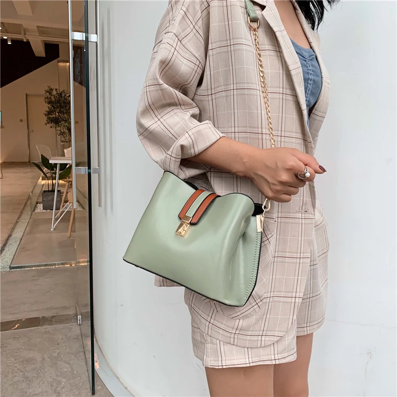 2019 Vintage Women's Handbags Famous Fashion Brand Candy Shoulder Bags Ladies Totes Simple Trapeze Women Messenger Bag | Багаж и сумки
