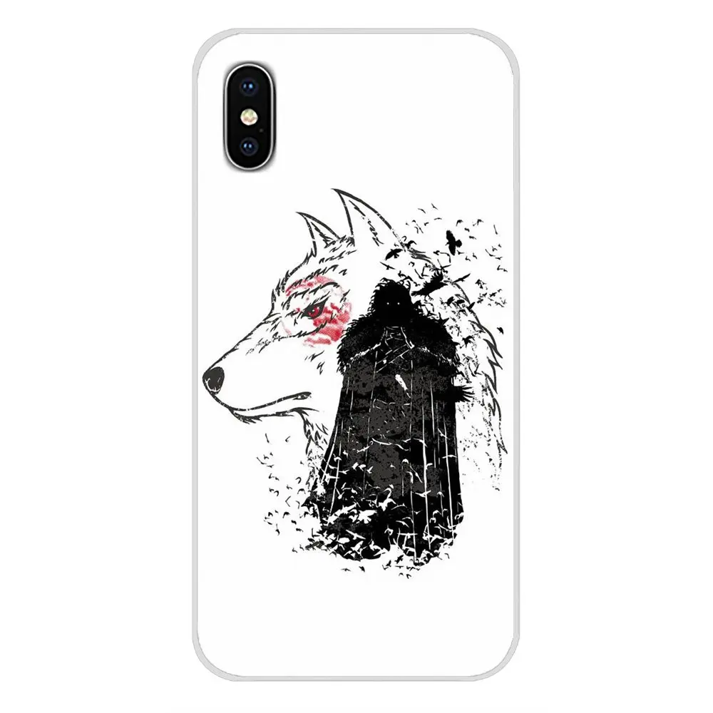 Для Huawei P Smart Mate Honor 7A 7C 8C 8X 9 P10 P20 Lite Pro Plus прозрачный мягкий чехол Чехлы для Jon Snow Game of