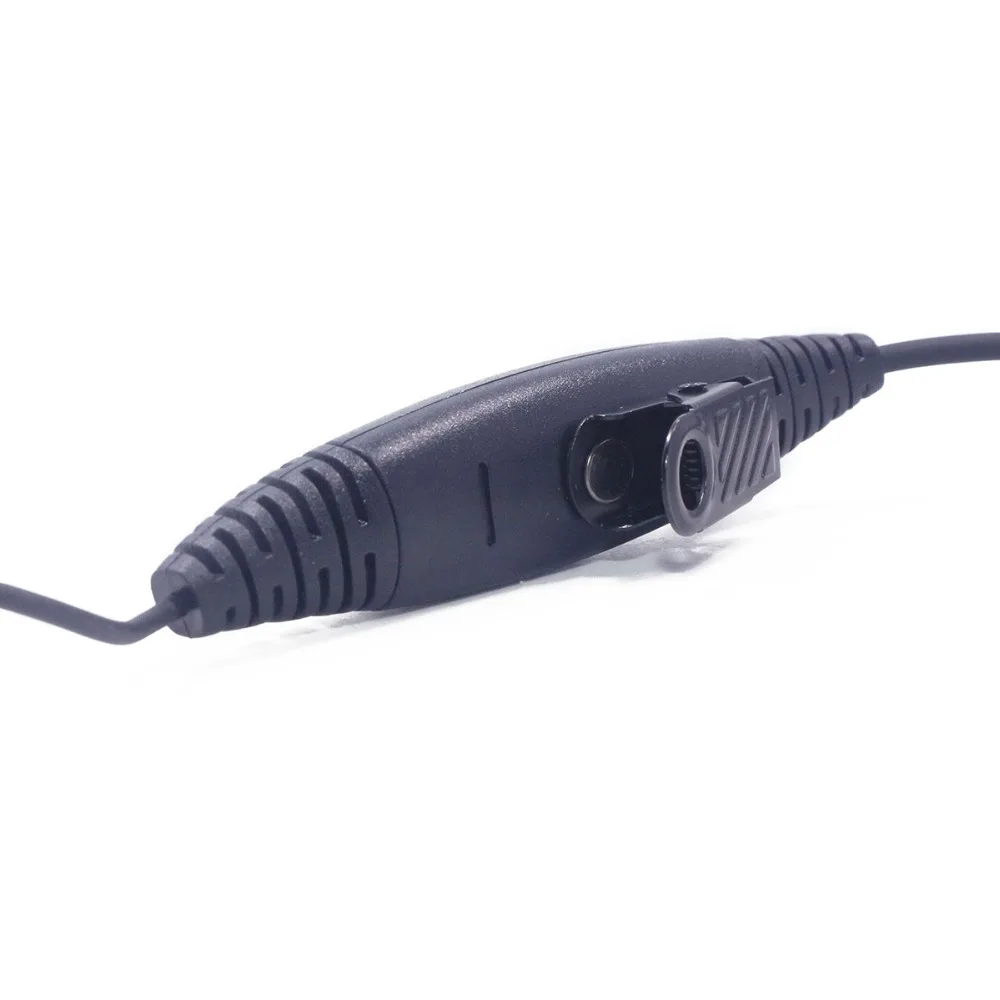 2 шт. ABBREE 2 Pin ушной бар микрофон для наушников PTT гарнитура для Baofeng Радио UV-5R 777 S 888 S TYT приемопередатчик 2way Радио рация