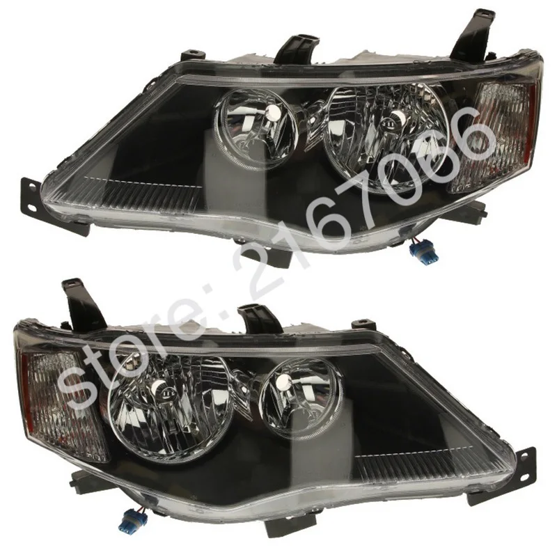 Пара ксеноновых фар для Mitsubishi Outlander XL 2006 2007 2008 2009 2010 фары с левой и правой
