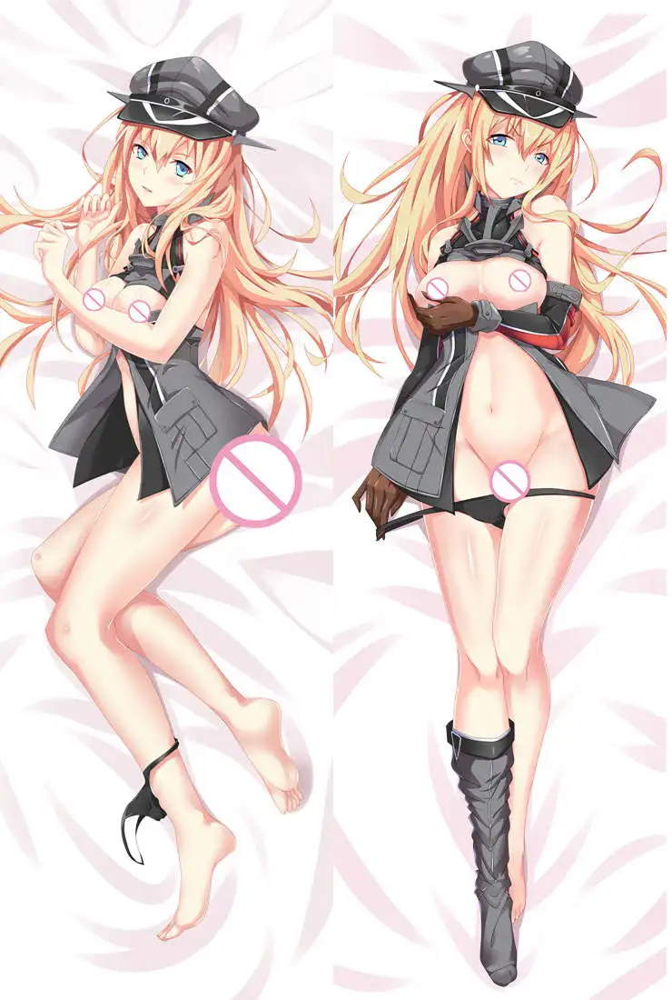 Kantai collection аниме персонажи сексуальная девушка Prinz Eugen & Bismarck наволочка для подушки