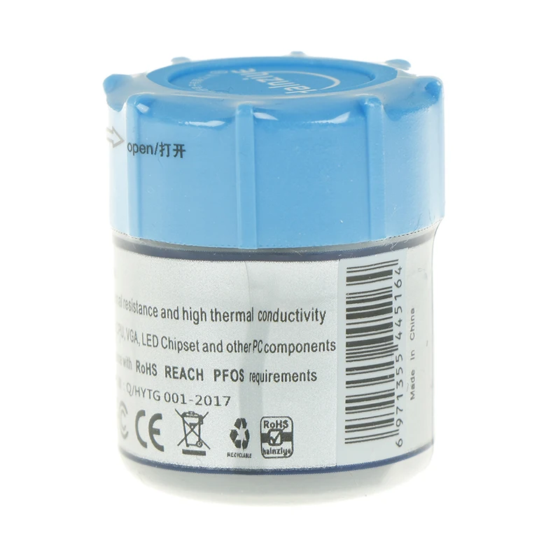 20g Grey Thermal Conductive Grease Paste For CPU GPU Chipset Cooling HY510