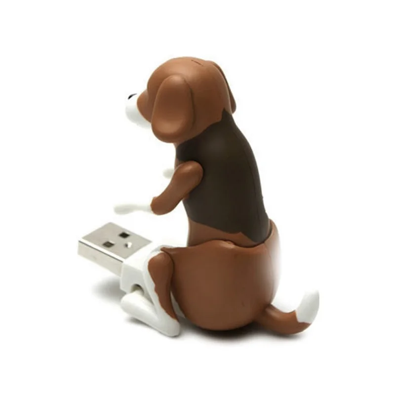 Портативный мини милый USB 2 0 Забавный прыгающий Спот Собака Rascal игрушка для