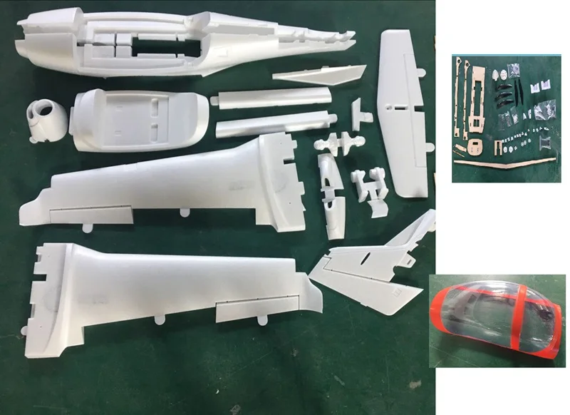 KIT with parts 1,7 м большой пропеллер rc модель самолета warbird GROB 120 ТБ белый цвет комплект или комплект с мотором - Цвет: KIT with parts