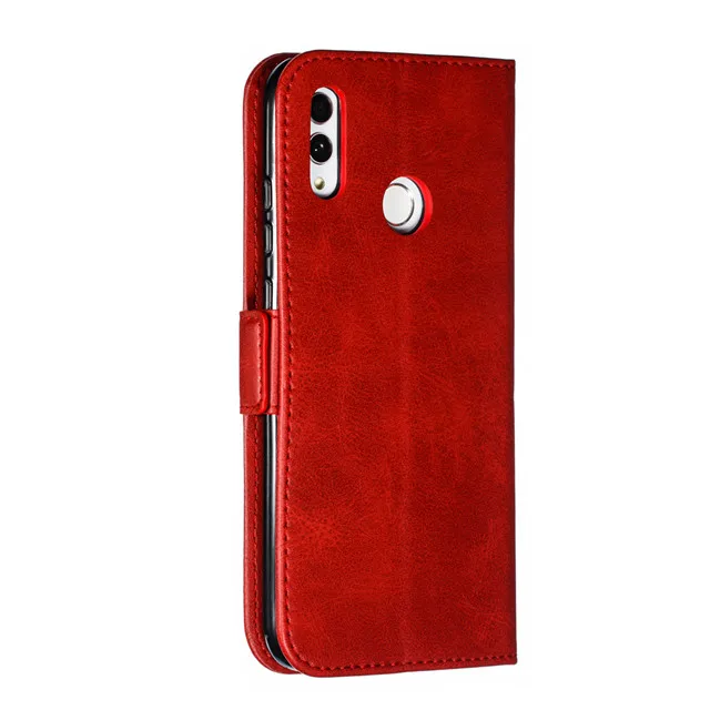 P smart чехол для huawei p smart+ Магнитный чехол-книжка для huawei p Smart Роскошный чехол-кошелек из искусственной кожи чехол с флип-стойкой