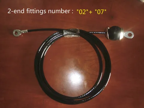 Набор проводки из стальной проволоки и головки, модель, шнур в сборе, 5 мм, 6 мм индивидуальный кабель для тренажерного зала, индивидуальный кабель
