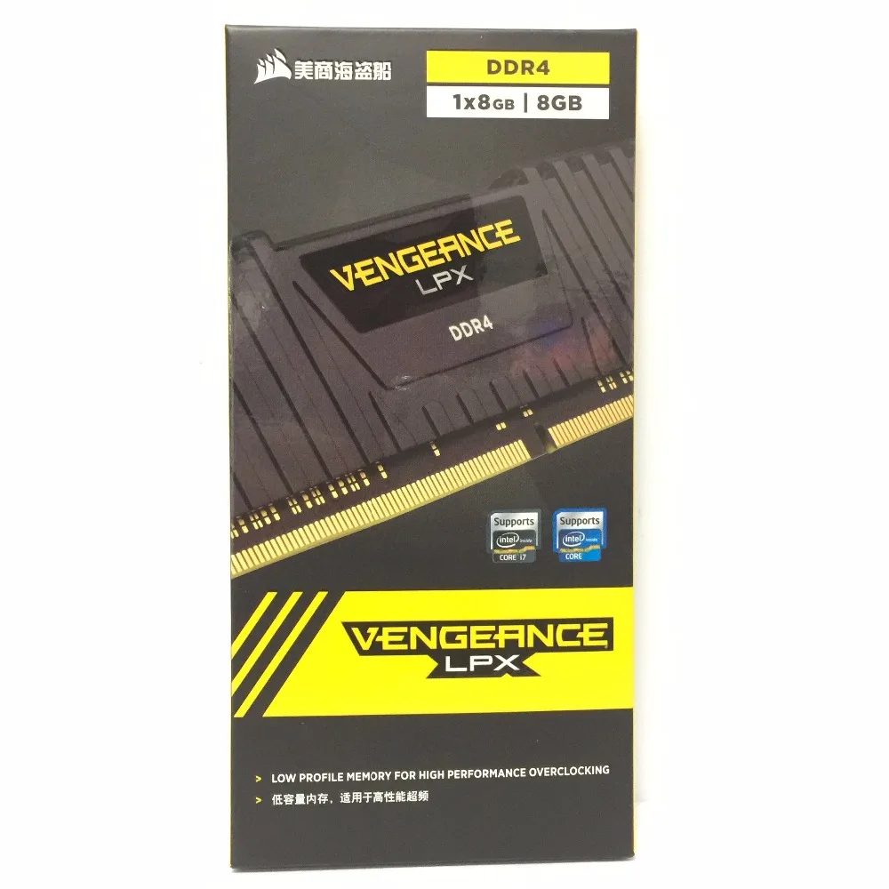Модуль памяти CORSAIR Vengeance LPX для настольного ПК 8 Гб DDR4 2400 3200 3000 3600 МГц 8G 2666