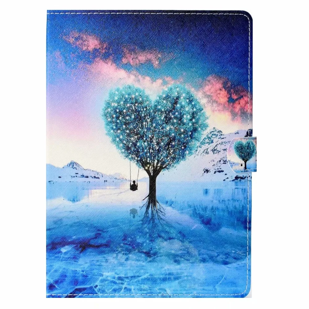 Умные Чехлы чехол для Samsung Galaxy Tab 4 10 1 T530 T531 T535 кожаный PU мультяшный милый планшета